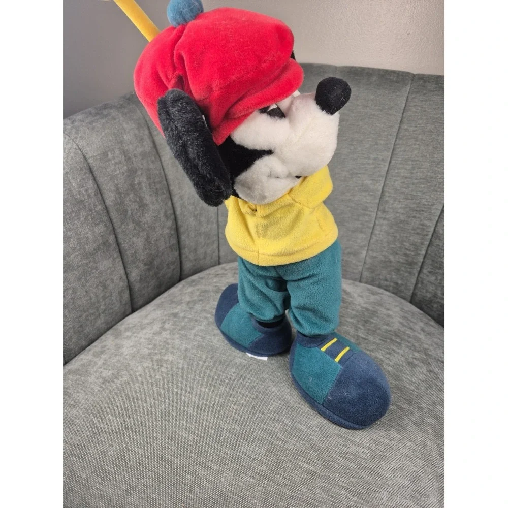 Disney Store Vintage Mickey Mouse Golfer plush toy